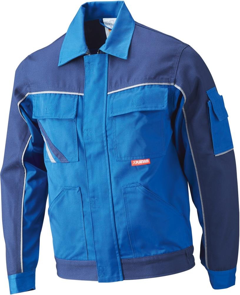 Bundjacke Highline, Gr.48,kornblau/marine PLANAM
