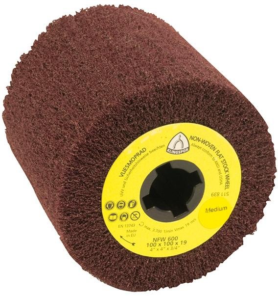 Vliesrad NFW600 coarse 100x100x19mm Klingspor