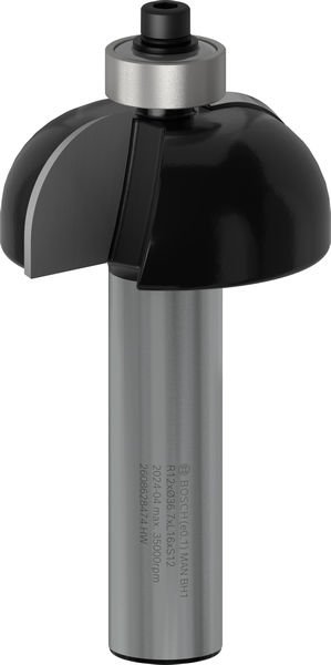 PRO Hohlkehlfräser + Zapfen, 12 x 36,7 x 70 mm