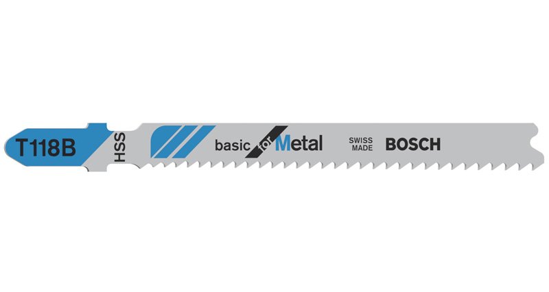 Stichsägeblatt T 118 B Basic for Metal, 100er-Pack