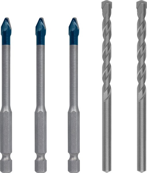 EXPERT HEX-9 HardCeramic Bohrer Mixed Set, 6 mm, 5-tlg.
