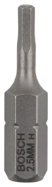 Schrauberbit Extra-Hart HEX 2,5, 25 mm, 3er-Pack