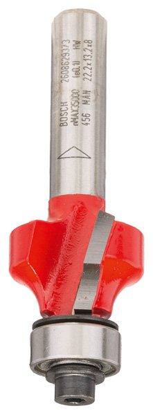 Abrundfräser Expert for Wood, 8 mm, D 22,2 mm, R1 4,75 mm, L 13,2 mm, G 55 mm