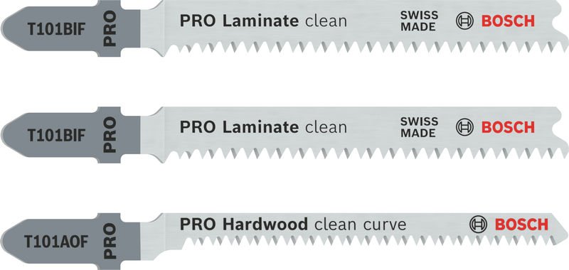 PRO Laminate Set, T-Schaft, 3-tlg.