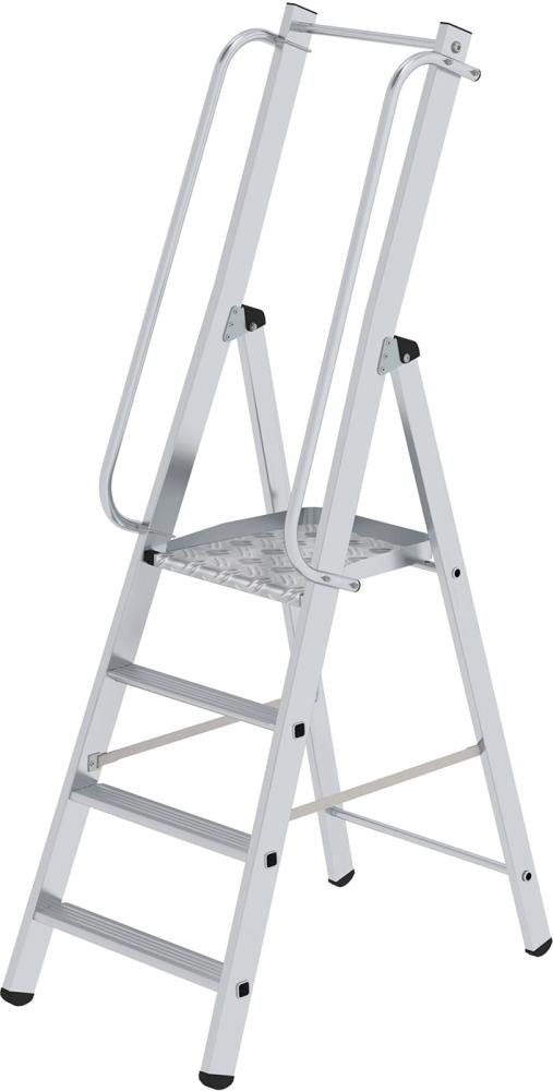 Alu-Bauleiter ML 4 Stufen Gesamthöhe 1,95 m Arbeitshöhe bis 2,90 m