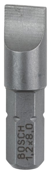 Schrauberbit Extra-Hart S 1,2 x 8,0, 25 mm, 3er-Pack