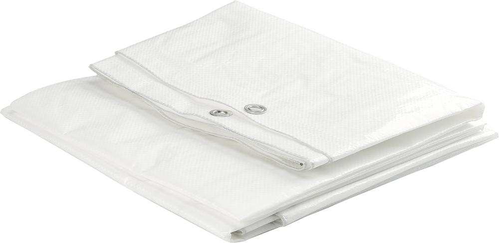 Bändchengewebeplane PE 160 g/qm, 10 x 15 m
