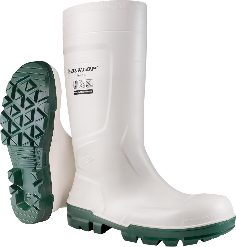 Stiefel WORK-IT WHITE PVC, SR LO LG S4 Gr.35 DUNLOP