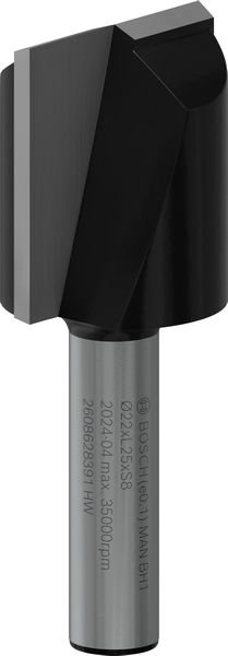 PRO Nutenfräser, 8 x 22 x 56 mm