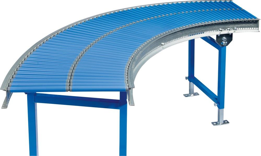Klein-Rollenbahn B 200 mmW=45°/B=200mm/T=25mm Blume Förderanlagen