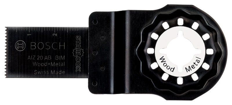 BIM Tauchsägeblatt AIZ 20 AB, Wood and Metal, 30 x 20 mm, 5er-Pack
