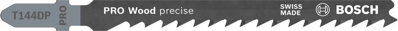 PRO Wood precise T144DP Stichsägeblatt, 100 mm, 3-tlg.