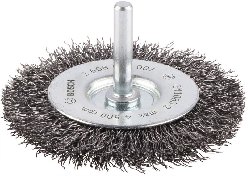 PRO Metal clean Scheibenbürste, gerader Schaft, 75 x 0,3 mm