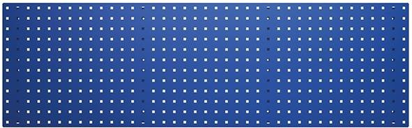 Lochplatte B1486xH457 mm enzianblau RAL 5010 bott