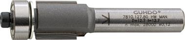 HW-Bündigfräser Z2 S8 D12,7 l12,7 Guhdo