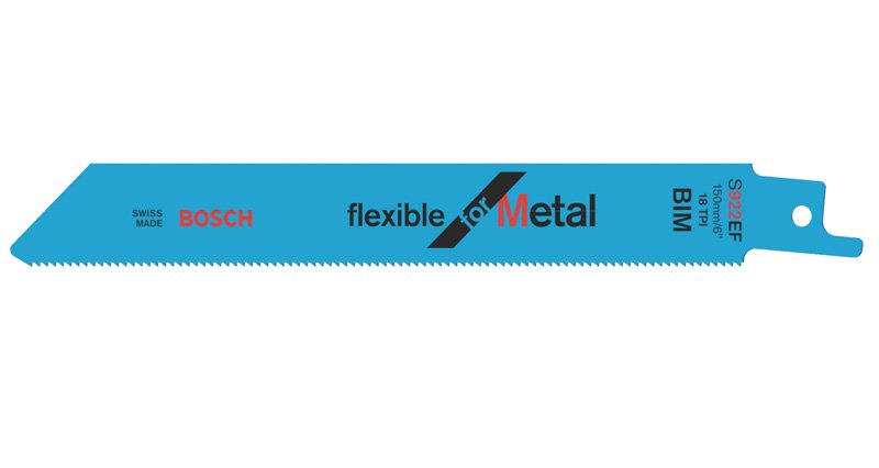Säbelsägeblatt S 922 EF, Flexible for Metal, 5er-Pack