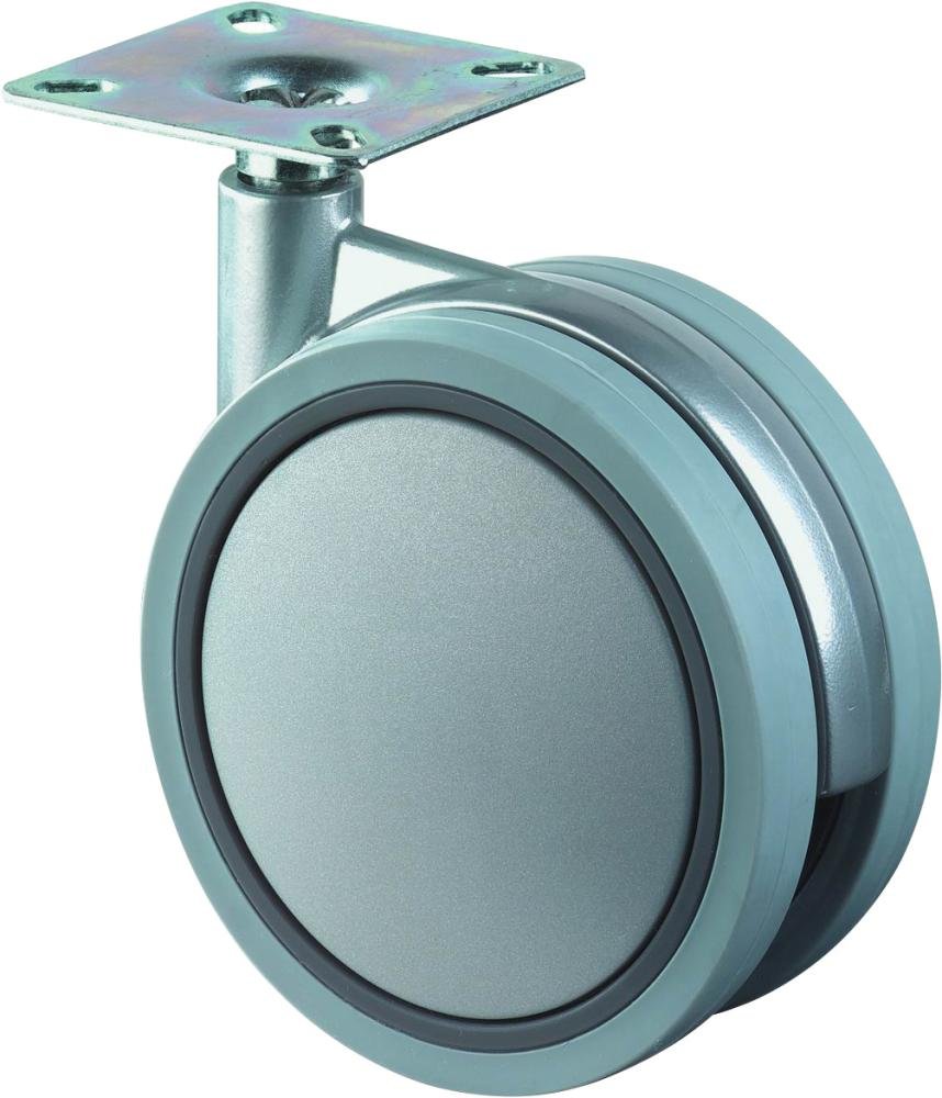 Kst.Doppelrolle 60mm F32848x48mm Platte F328.060 BS ROLLEN