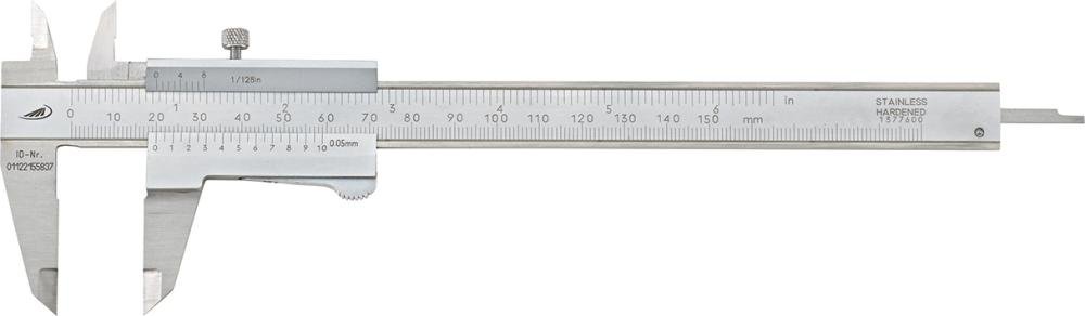 Präz.Taschenmess.DUOFIX 150mm HP PREISSER