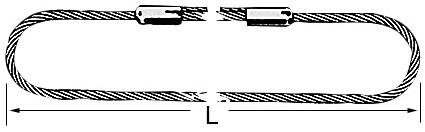 Anschlagseil endlos 2 m Durchm. 10 mm