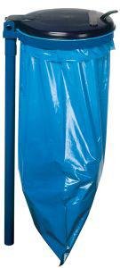 Abfallsammler 120 l blau stationär ME-Deckel VAR
