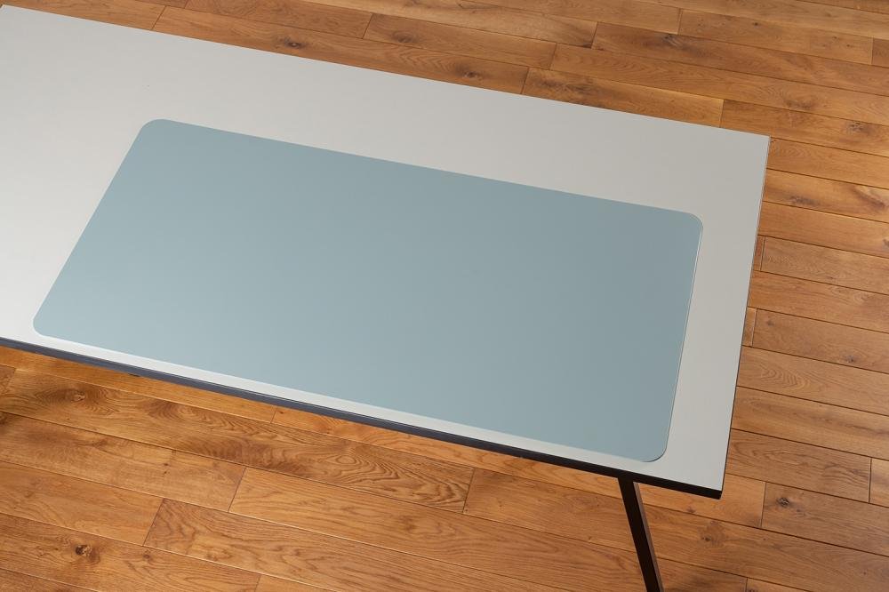 Tischmatte Purosens Stijl 120x60 cm Soft Aqua