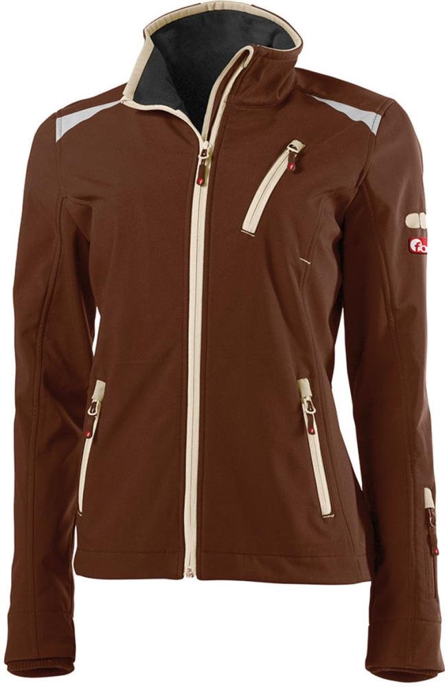 FORTIS Damen Jacke 24, braun/beige, Gr. L