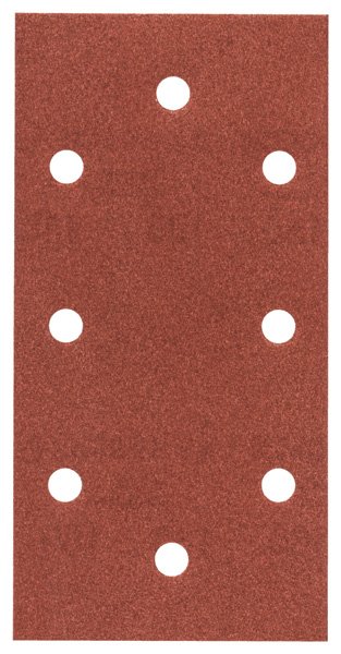 Schleifblatt C430, 93 x 186 mm, 2x40, 3x80, 3x120, 2x180, 8 Löcher, 10er-Pack