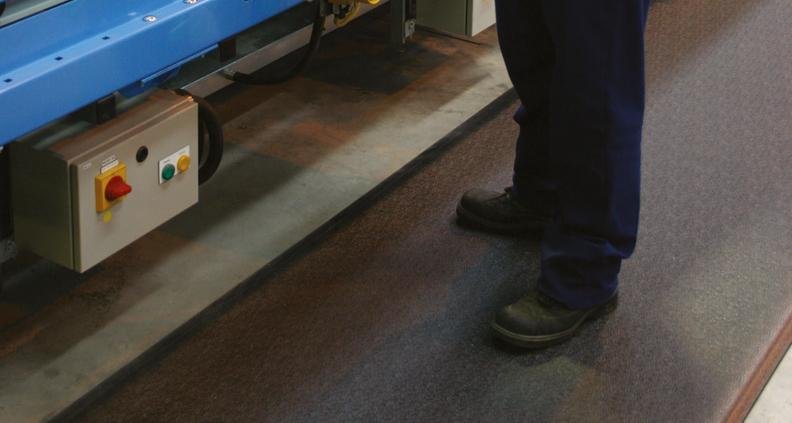 Anti-Ermüdungsmatte 0.9m x lfm., schwarz