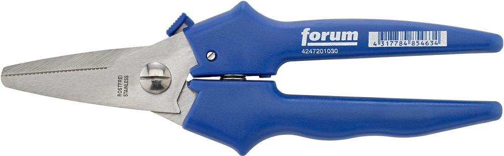 Combi-Schere Edelstahl 190mm gerade FORUM