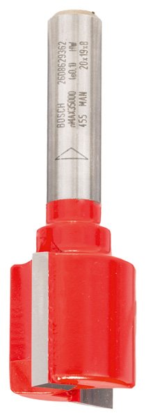 Nutfräser Expert for Wood, Carbide, 8 mm, D1 20 mm, L 19 mm, G 56 mm