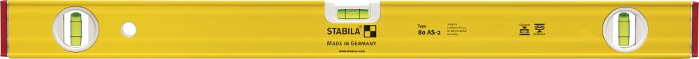 Wasserwaage LM AS-2 150cm pulverbeschichtet Stabila