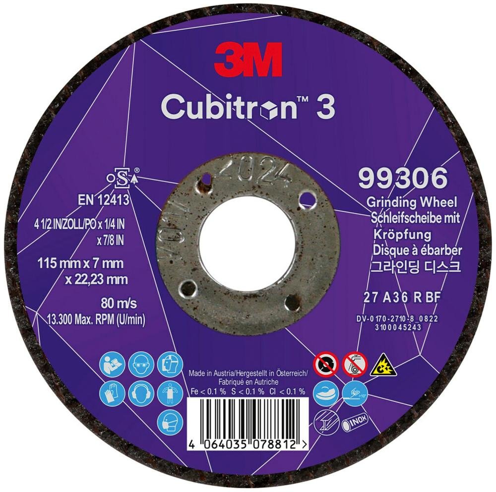 Schruppscheibe Cubitron 3115x7mm 36+ 3M