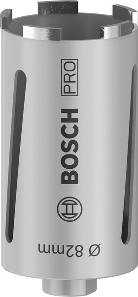 PRO Trockenbohrkrone, 82 x 150 mm, G 1/2 Zoll