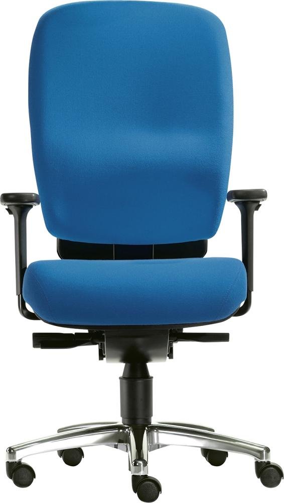 Bandscheibenstuhl OFFICE blau bis 120kg 100 % Polyester
