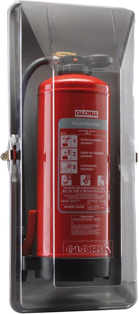 Feuerlöscher-Schutzhaube KWH-12 für 12kg Löscher B360xT220xH800 mm Gloria