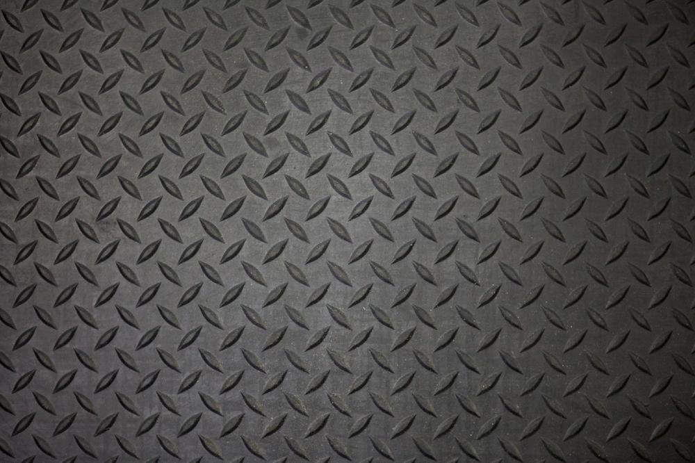 Arbeitsplatzmatte YOGA LOCK Basic schwarz B71xT78 cm