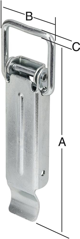 Kistenverschlüsse 109x36 mm Nr. 1202105Z VORMANN