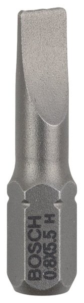 Schrauberbit Extra-Hart S 0,8 x 5,5, 25 mm, 3er-Pack