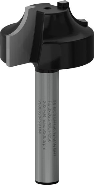 PRO Profilfräser, 6 x 25,4 x 46 mm