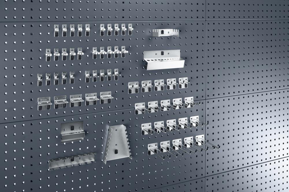 Hakensortiment 60-teilig für Lochplatten für Lochplatten bott