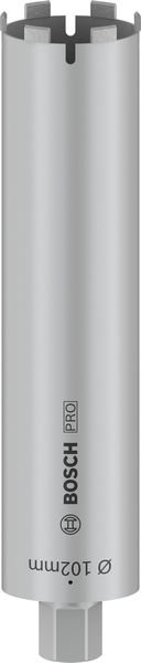 PRO Trockenbohrkrone, 102 x 400 mm, 1 1/4-Zoll UNC