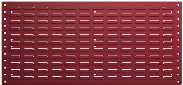 Schlitzplatte B991xH457 mm purpurrot RAL 3004 bott