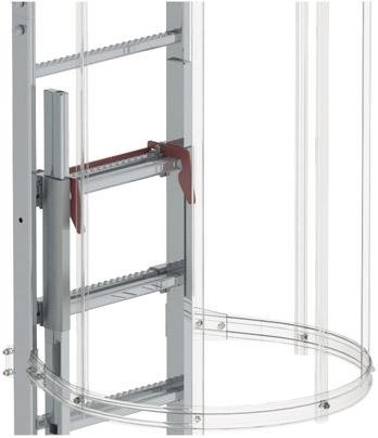 Alu-Notabstiegsleiter 12 Sprossen