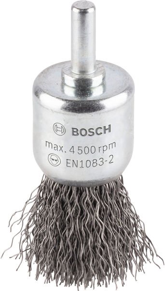 PRO Metal clean Topfbürste, zylindrischer Schaft, 25 x 0,3 mm