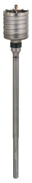 PRO SDS max-5 Bohrkrone, einteilig, 82 x 80 x 420 mm