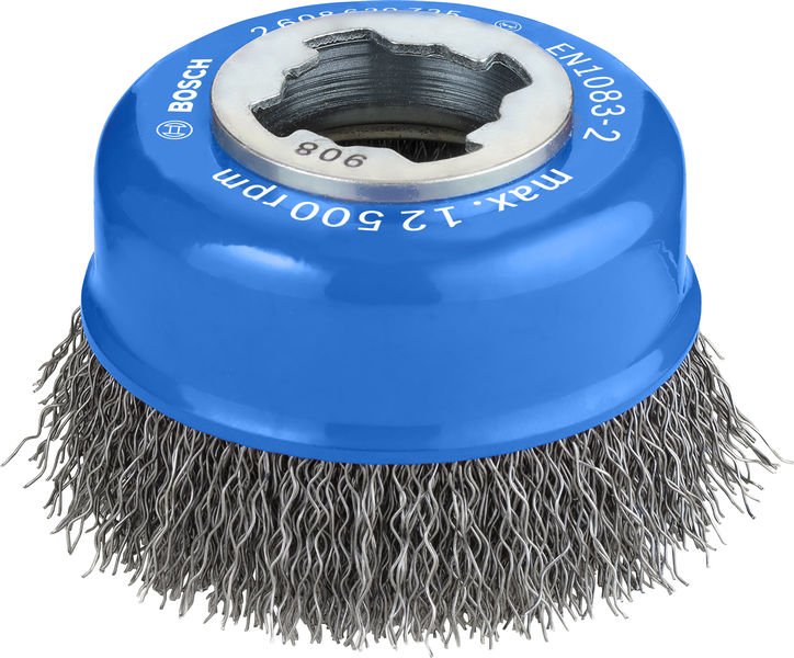 PRO Metal clean X-Lock Topfbürste, 75 x 0,3 mm