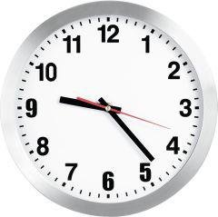 Funk-Wanduhr D300 klass. Ziffernblatt we, Zahlen Mobatime