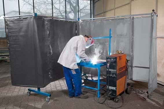 Hitzeschutzvorhang THV600, 1000x1800mm