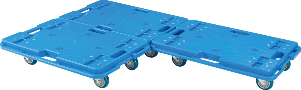 Allzweckroller.950 mit Platte Polyurethan blau
