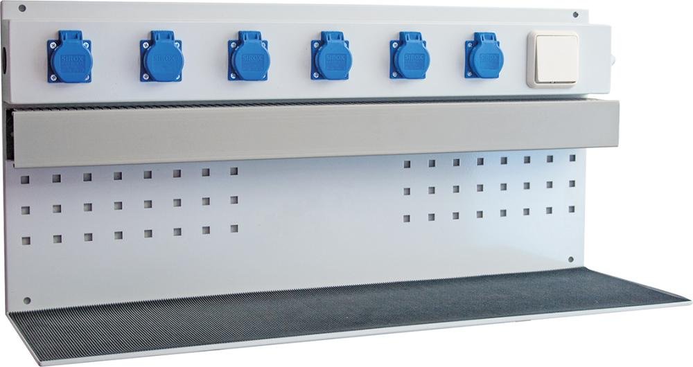 Akkuladeregal Abmessung: 830x400x250 mm LxHxT